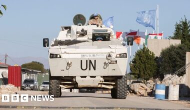 Shots fired at Irish peacekeepers in Lebanon