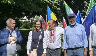le prix de la paix pour l’association « Lyon Ukraine »