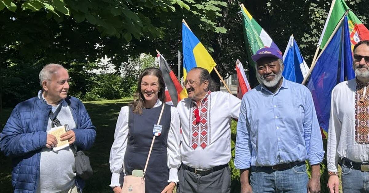 le prix de la paix pour l’association « Lyon Ukraine »