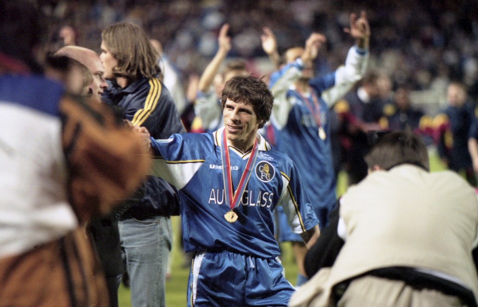 The Italian netted four goals during the Blues' victorious European campaign