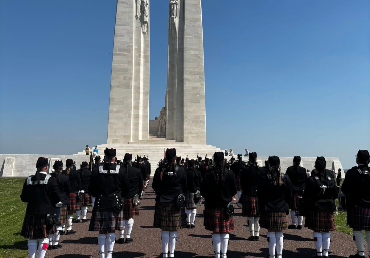 Kimberley Pipe Band embarks upon historic trip to Netherlands