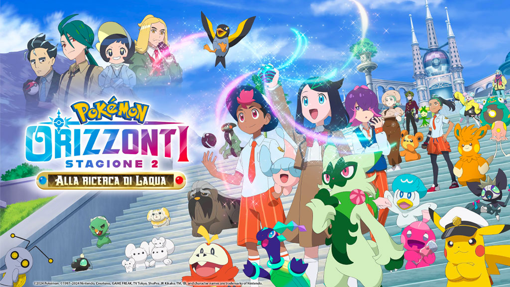 SBARCA IN ITALIA IL CAPITOLO INEDITO DELLA SAGA PIÙ AMATA DAI BAMBINI: “ORIZZONTI POKÉMON: ALLA RICERCA DI LAQUA”
