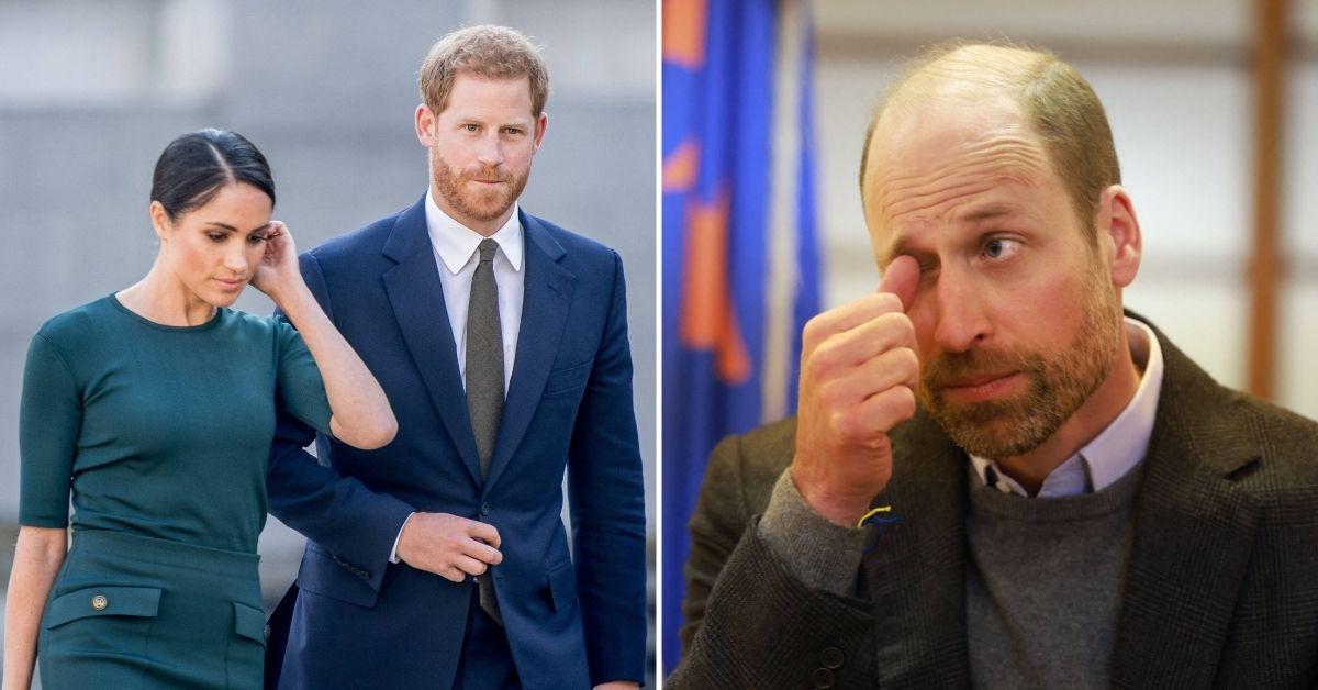 Prince William 'Regrets' Not 'Cutting Off' Prince Harry & Meghan Markle