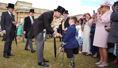 Prince William Meets Boy Who Missed Previous Garden Party Due to Traffic