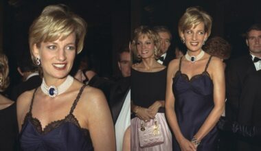 Princess Diana at the Met Gala.
