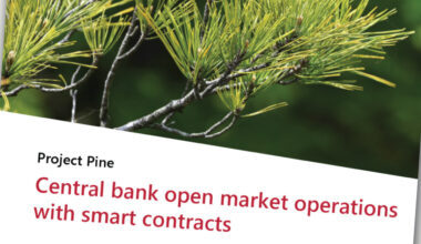 Project Pine: Central Bank Open Market Operations With Smart Contracts
