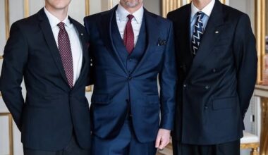 King Frederik awarded the Grand Cross of the Order of Dannebrog to his nephews, Count Nikolai and Count Felix