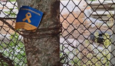 Crimea is not silent: Ukrainian symbols reappear on the peninsula