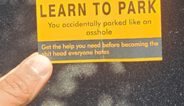 Do People Drive Around With Stacks of These in Their Car?