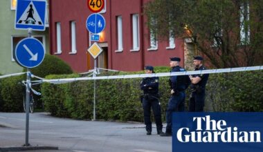 Swedish police detain 16-year-old after three killed in Uppsala shooting | Sweden