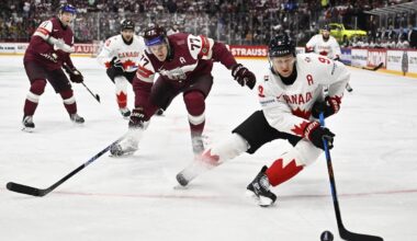 Latvia well beaten by Canada at hockey world championship / Article