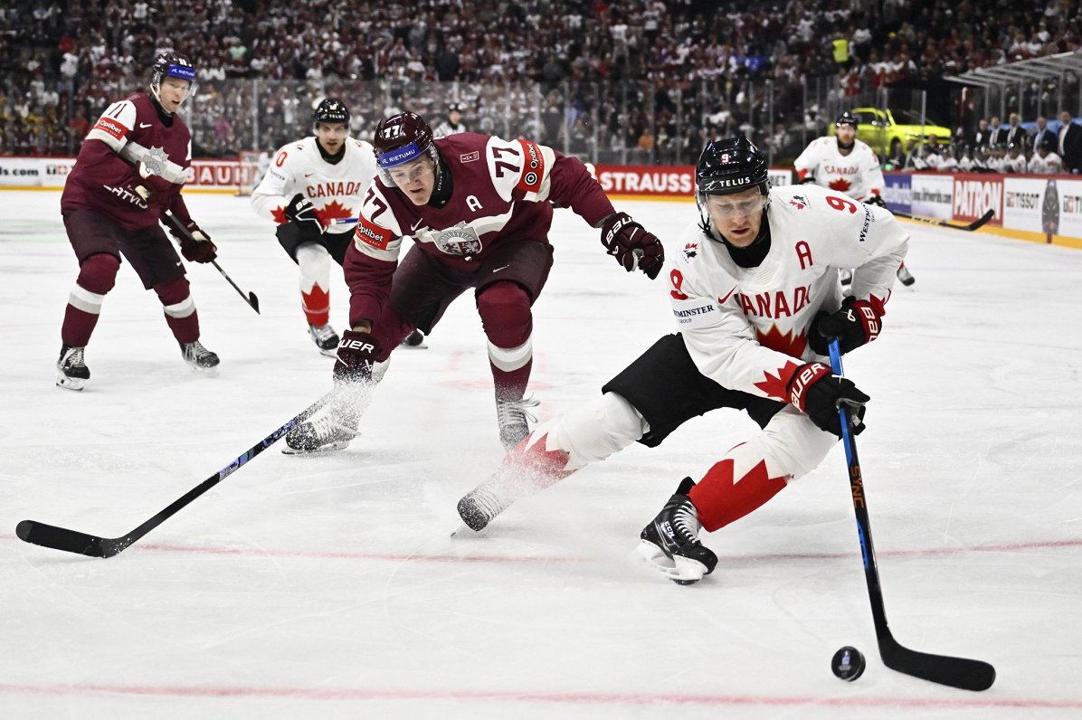 Latvia well beaten by Canada at hockey world championship / Article