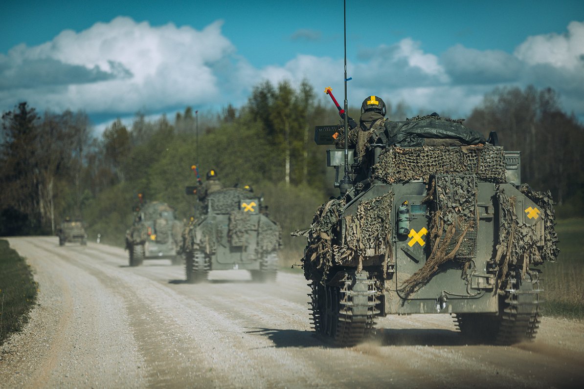 Latvijas armijas militārās mācības &quot;Kristāla bulta 2025&quot;
