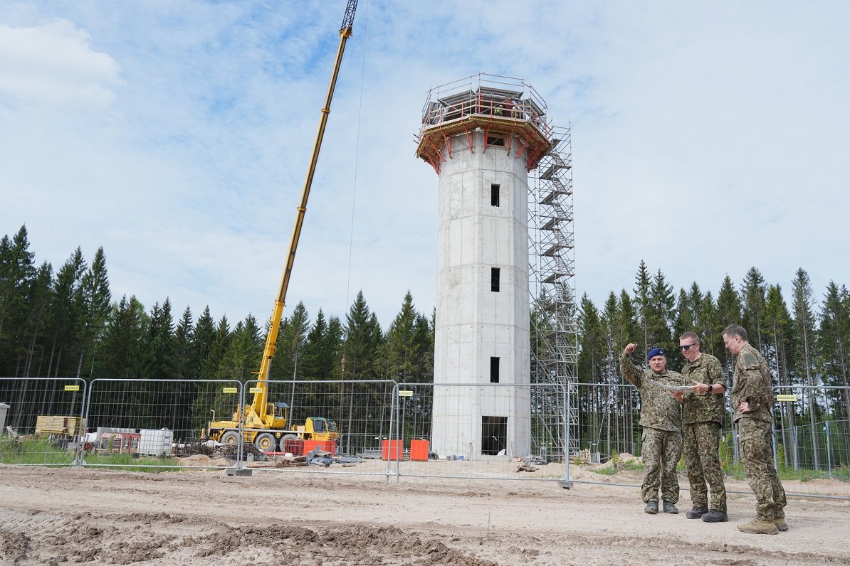 Prezidenta Rinkēviča vizīte Sēlijas poligonā