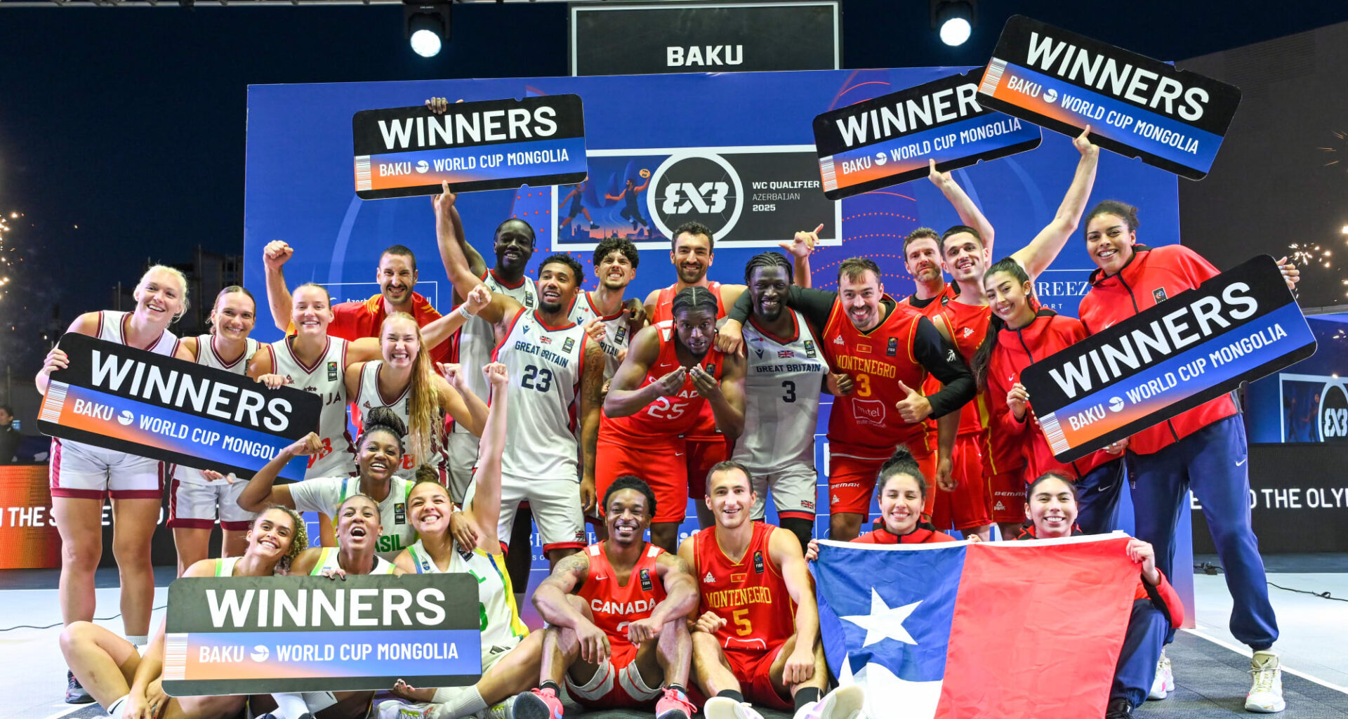 Brazil, Latvia, Chile, Montenegro, Canada & Great Britain qualify to FIBA 3x3 World Cup 2025 | FIBA Basketball