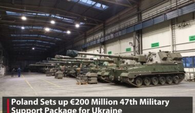 Poland is set to deliver its 47th military aid package to Ukraine, valued at €200M, including ammo and equipment. Since 2022, Poland has provided €4.5B in aid, including tanks, artillery, and aircraft, with MiG-29 transfers under discussion.