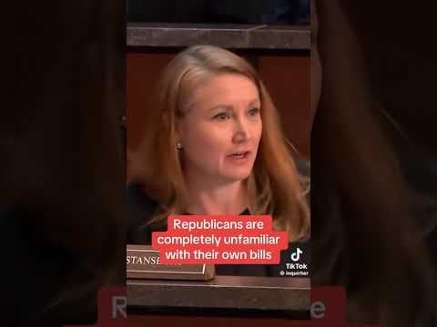Republicans don’t even understand what bills they are presenting