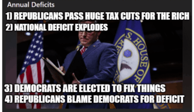 *) also blame Joe Biden