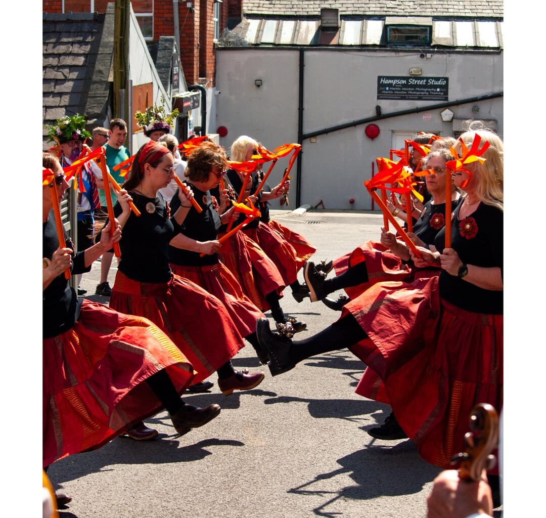 It was the last dance of our local Morris Men yesterday. Bittersweet to document it, but they gave it their all.