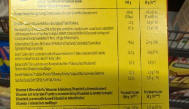 How can 22 grams of sugar be a Nutriscore A?