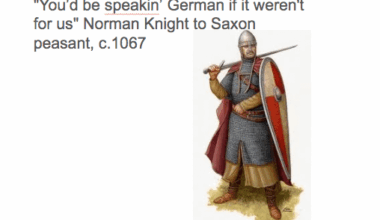 The mass slaughter and illegal takeover of the crown of England is worth it if it means we get to say "beef" instead of cow when we eat it.