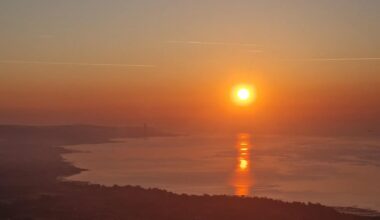Thought I'd be spontaneous and take a walk up Cavehill this morning. What a beautiful place we live in.