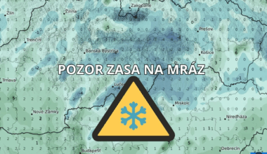 Mrazivá noc: –4 °C na Slovensku, ohrozené ovocné stromy