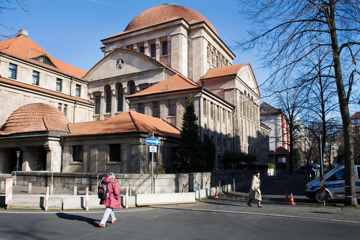 Schauplatz einer Nachkriegskindheit: die Westend-Synagoge in Frankfurt am Main