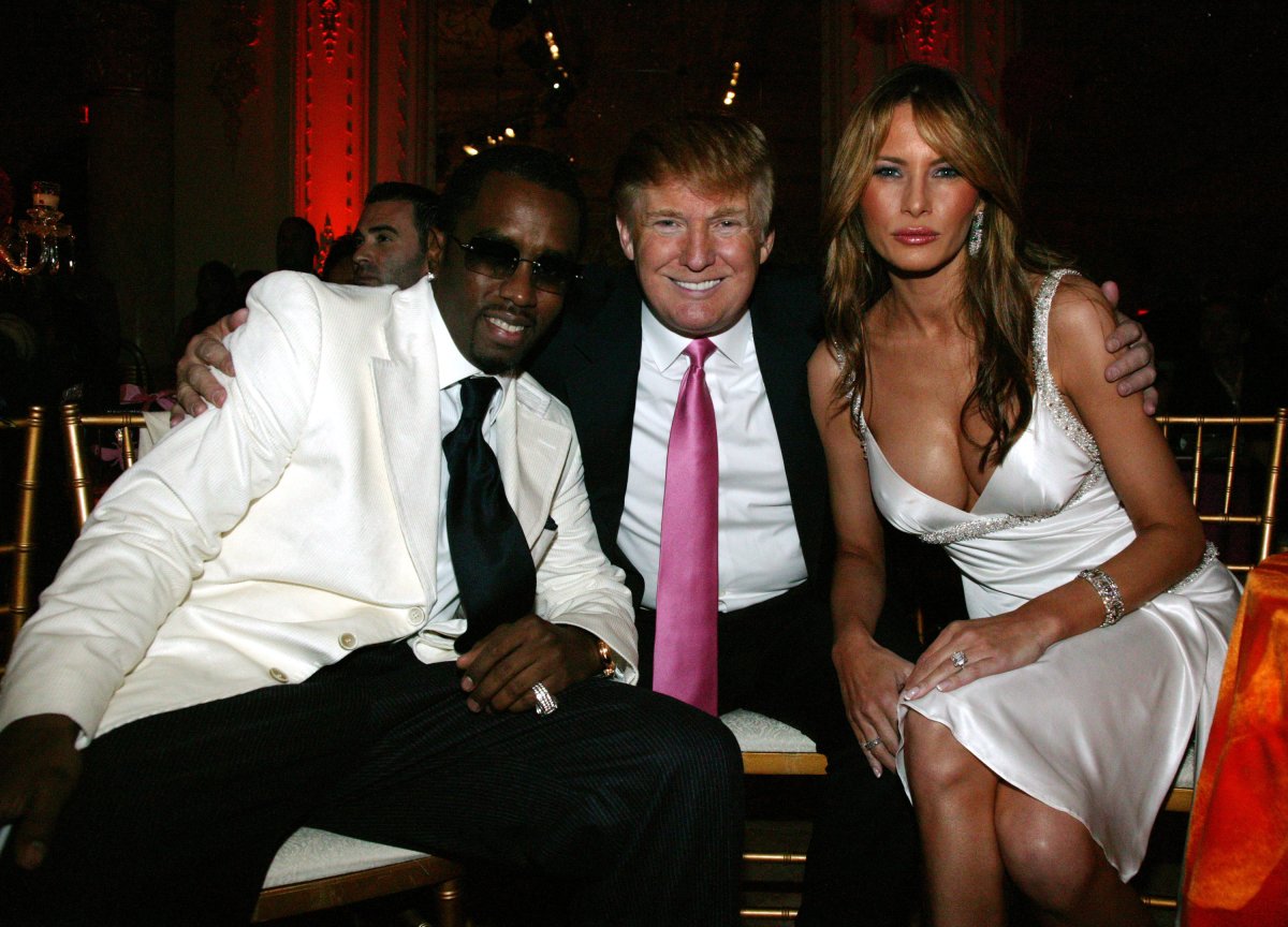 Sean 'Diddy' Combs, Donald and Melania Trump