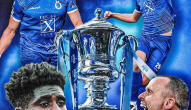Dungannon Swifts win the 24/25 Irish Cup