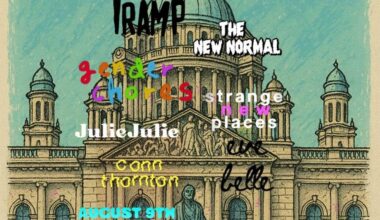 Hey guys, so a whole bunch of local acts are getting together in August to raise funds for TransPrideNI.