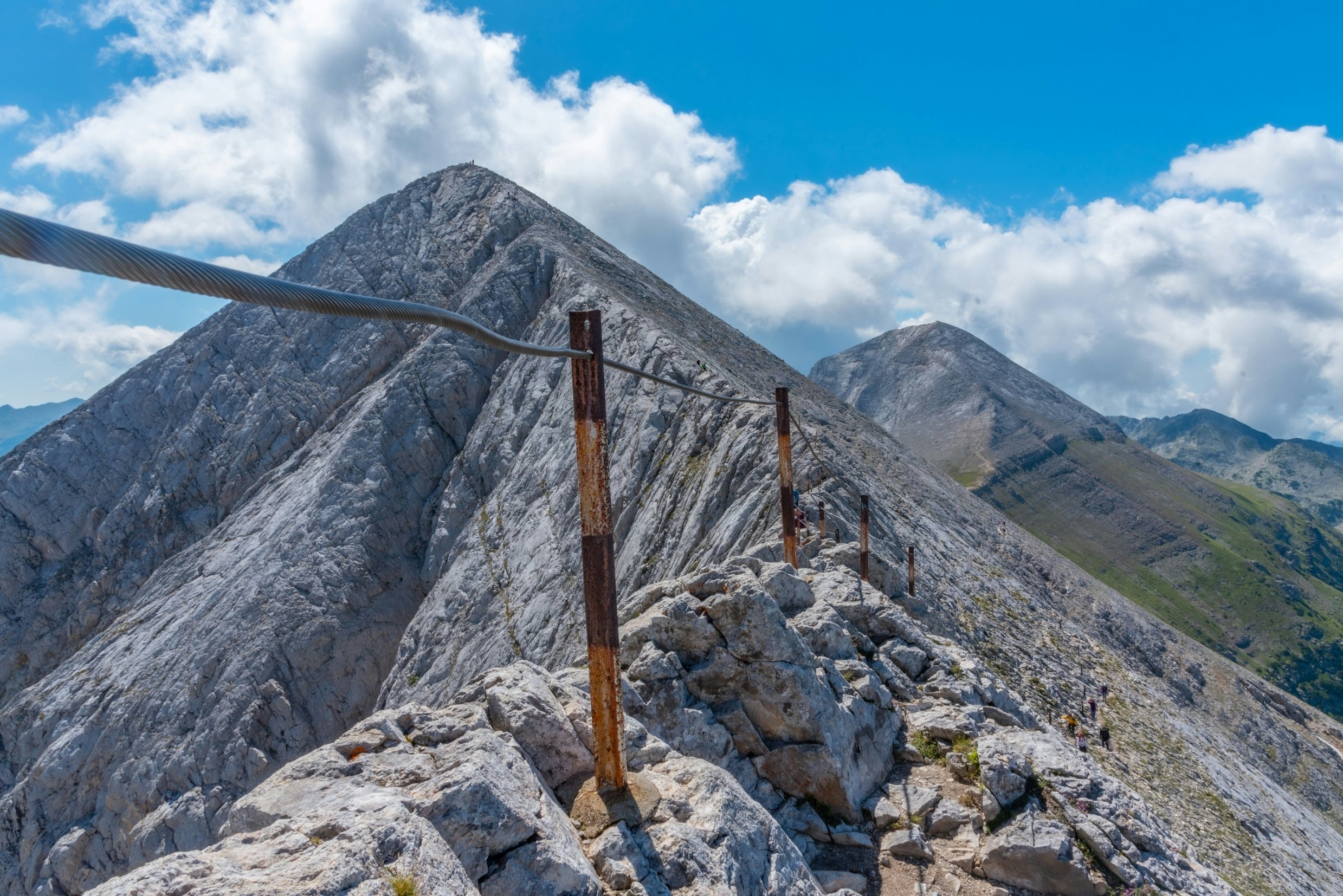 Koncheto ridge at Pirin national park in Bulgaria