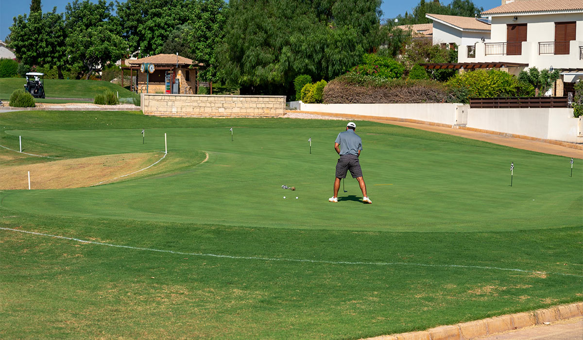 The Luxury Golf Course Aphrodite Hills Cyprus. Pic: Shutterstock