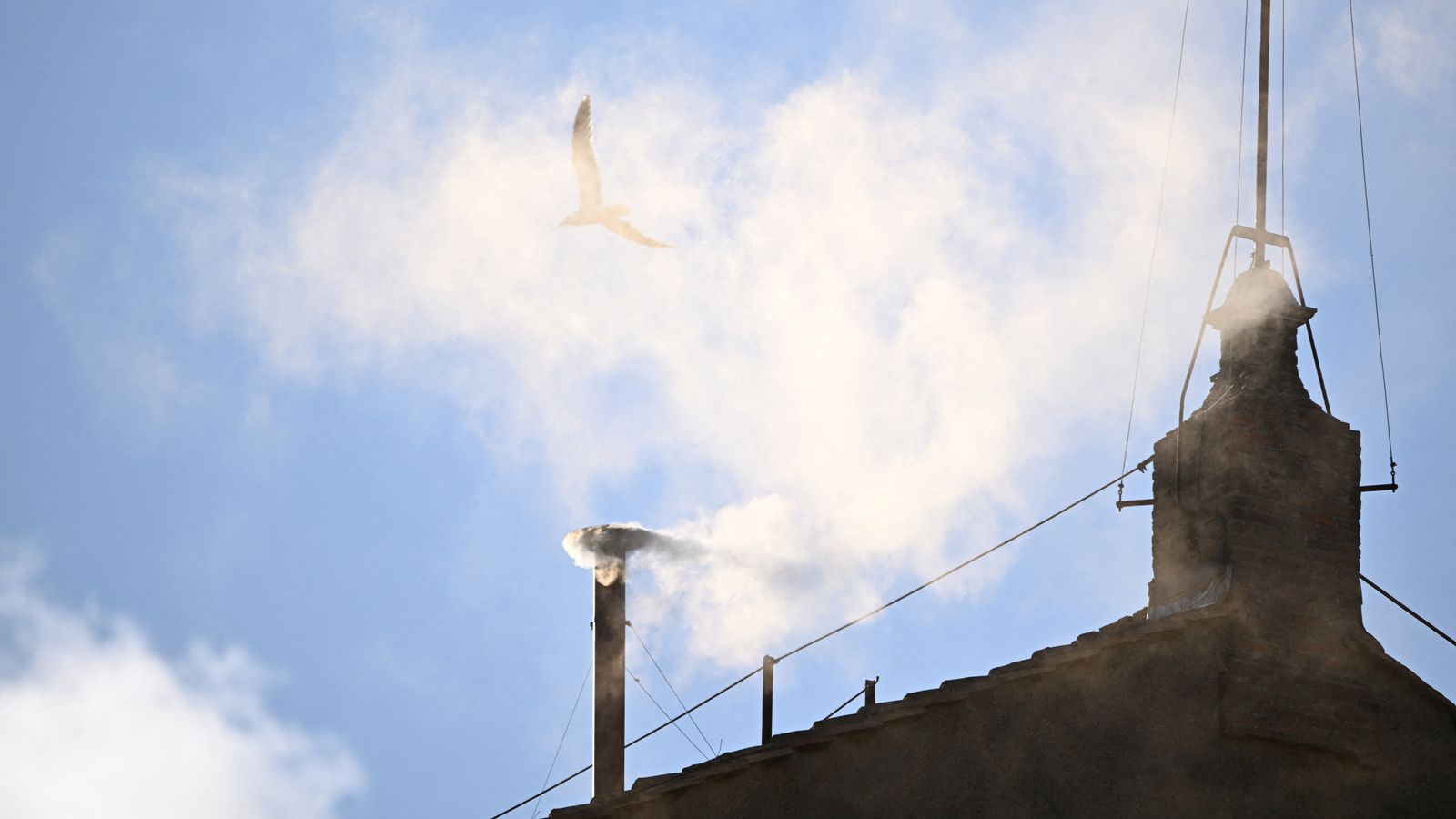 Conclave live: New Pope elected as white smoke rises above Vatican | World News