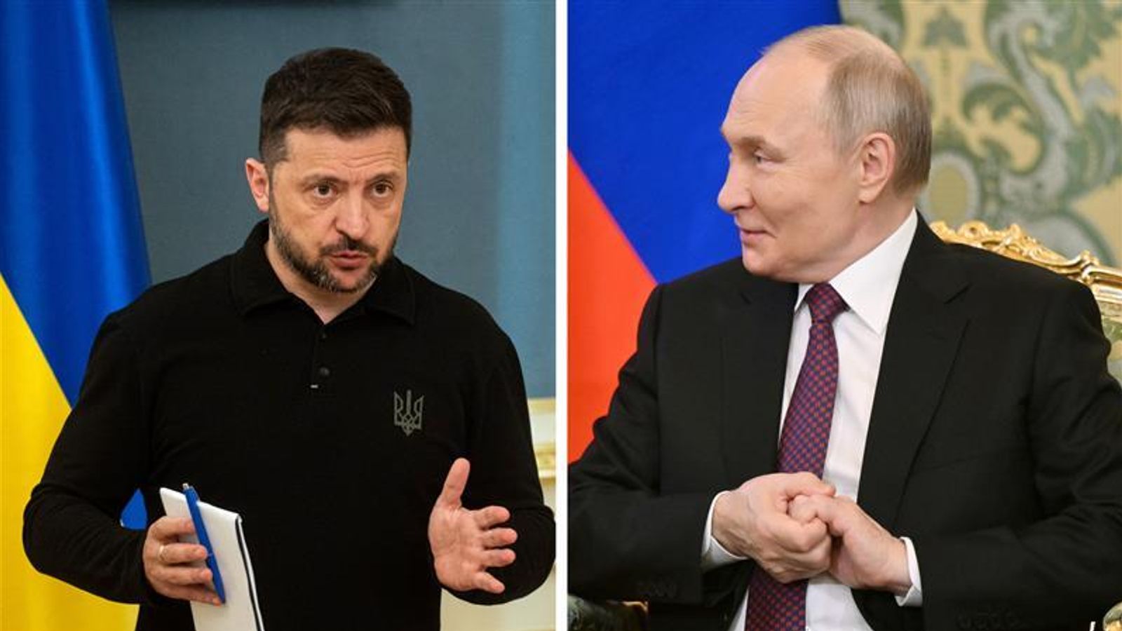 Ukraine 'ready to meet' Russia after Putin call for peace talks on Thursday, says Zelenskyy | World News