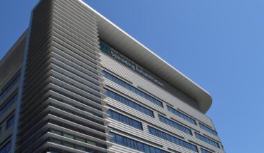 The exterior of Spaulding Rehabilitation Hospital.