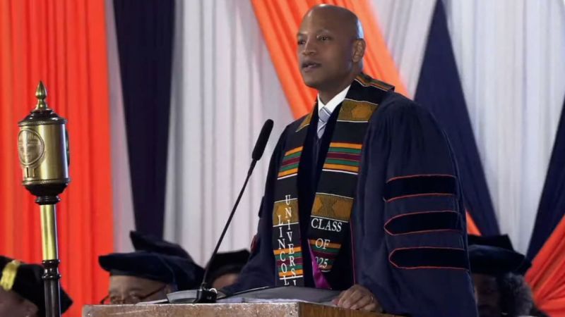Maryland Gov. Wes Moore, a rising Democratic star, leans into a sense of national pride as the party searches for new vision