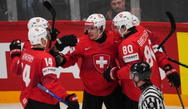 Switzerland blanks Denmark to reach gold medal game