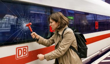 Für zu spät kommende Passagiere: Deutsche Bahn installiert Noteinstiegshammer an Außenfenstern