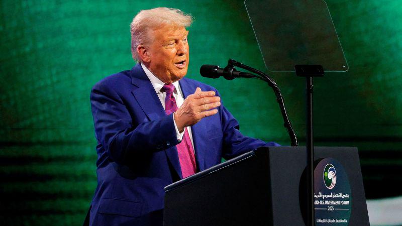 Trump announces plan to lift sanctions on Syria