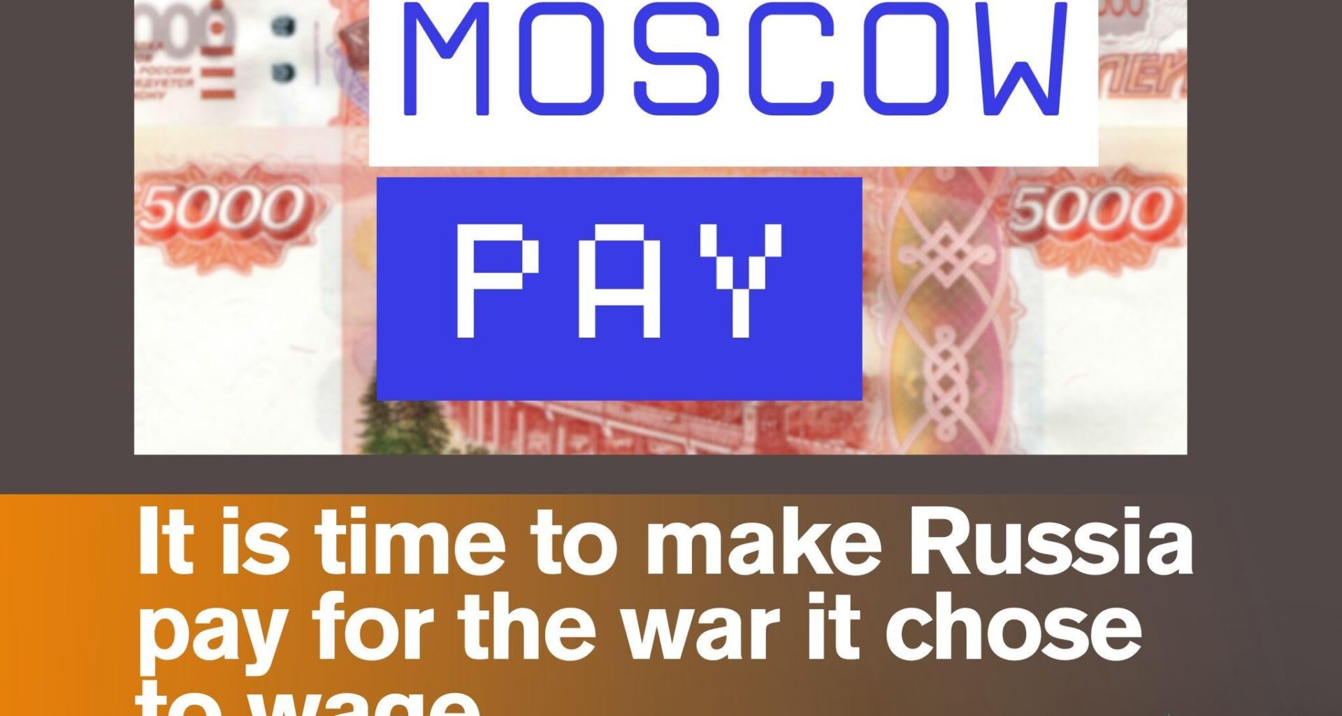 At this point in the war, it is more urgent now than ever before to seize Russia’s sovereign assets to defend Ukraine against Russian aggression. Europe cannot afford to see Russia triumph over Ukraine. The time has come to use the full $300 billion of Russia’s sovereign assets.