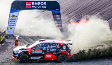 Tempestini on an ERC super special charge in Sweden
