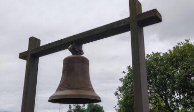 Arriondas, Spain. 1871 Town Hall bell.