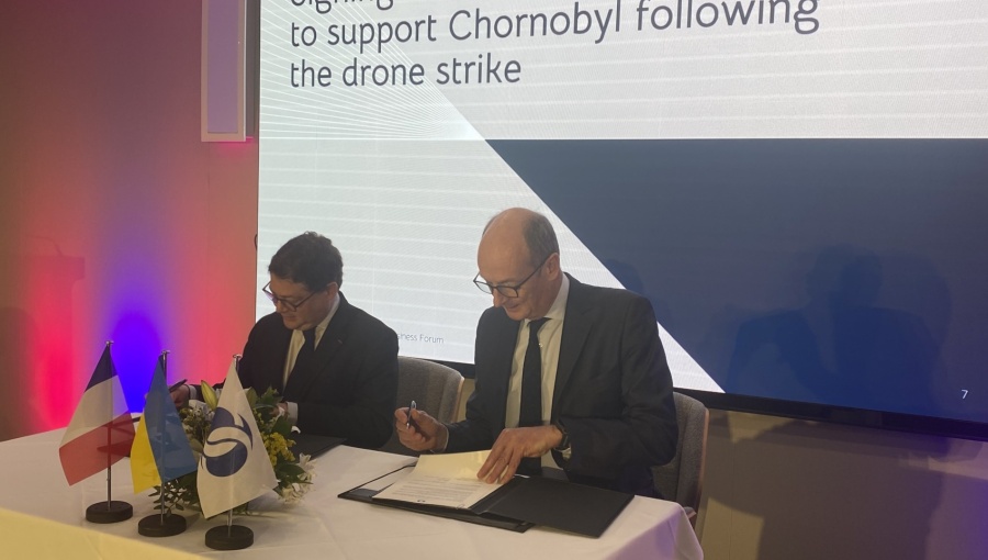 bne IntelliNews - EBRD2025: France pledges €10mn to repair Chernobyl shelter after drone strike