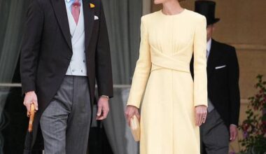 The Prince and Princess of Wales hosted a Garden Party at Buckingham Palace
