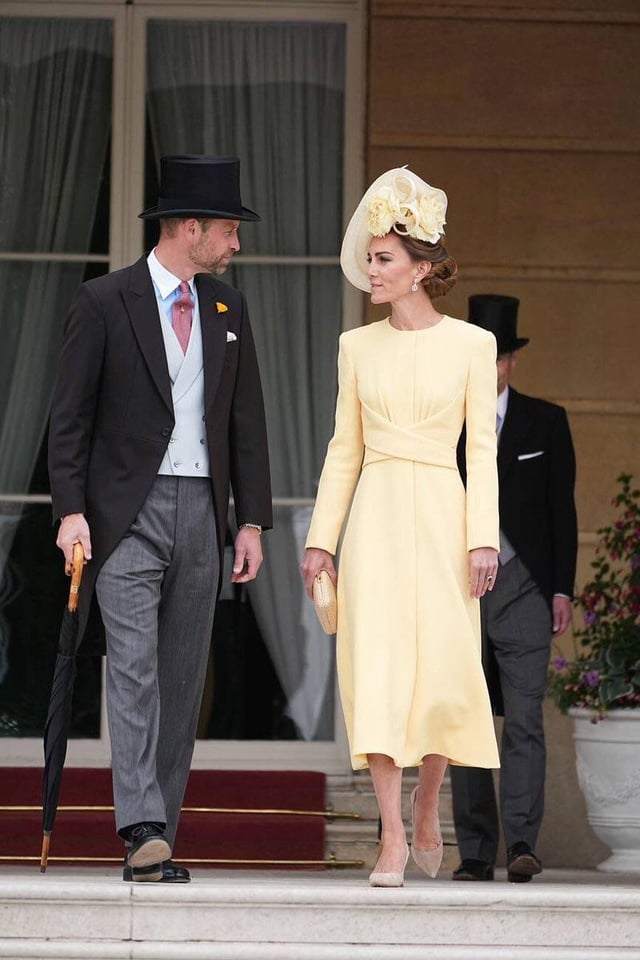 The Prince and Princess of Wales hosted a Garden Party at Buckingham Palace