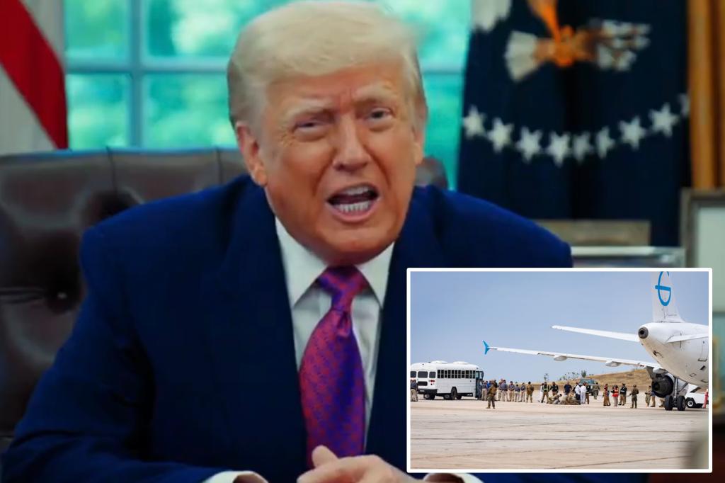 Trump offers illegal migrants ‘exit bonus,’ 'free flight' out of US via self-deport executive order
