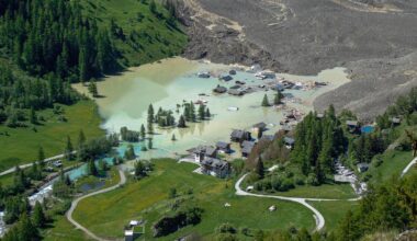 Schweizer Behörden rechnen mit Überlaufen des Sees in Blatten „in den frühen Morgenstunden“
