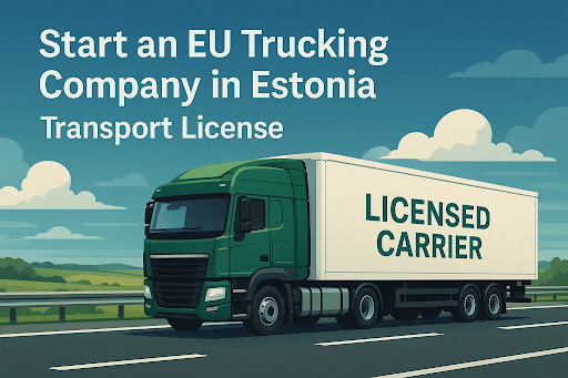Start an EU Trucking Company in Estonia | Transport License
