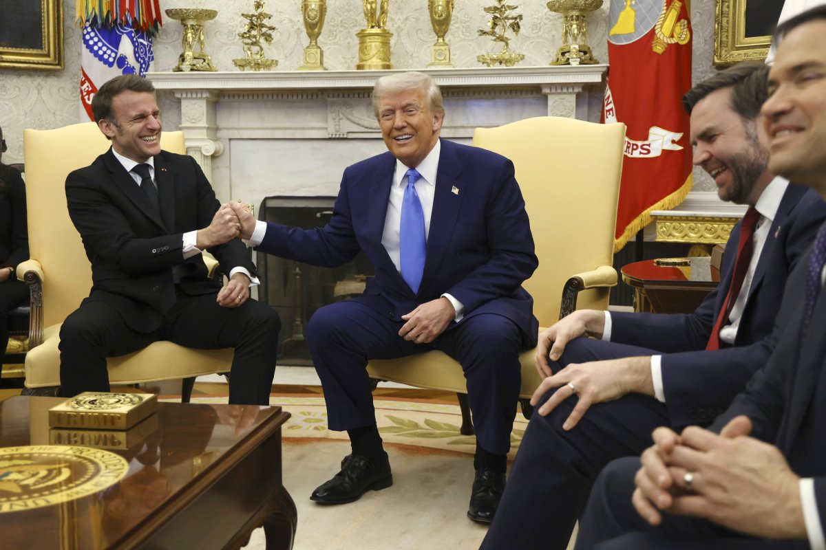 Trump and Macron